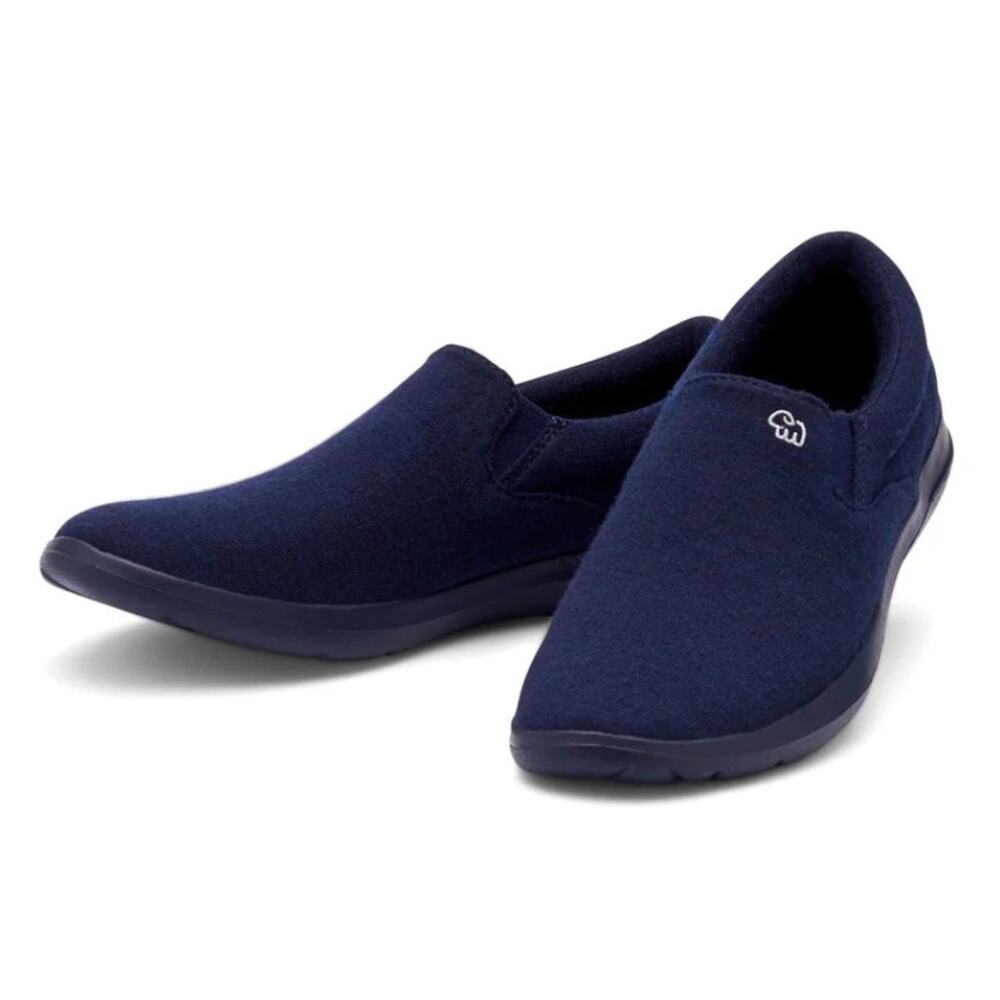 Merinos Men's Navy Blue Slip On Slippers Size 10